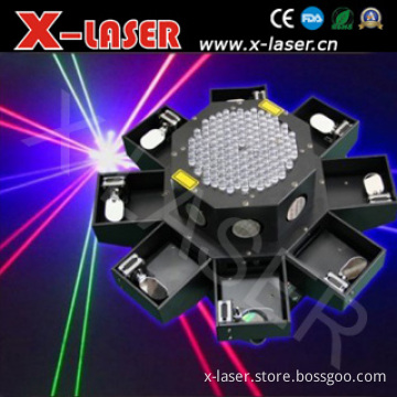 Mini RGB Octopus Laser Light